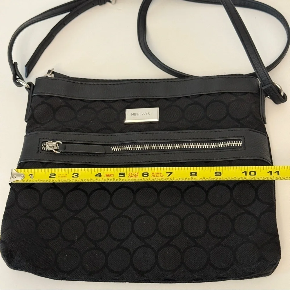 Nine West Coralia Black Crossbody Handbag
